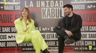 Nathalie Poza y Michel Noher sobre el solitario rodaje de 'La Unidad: Kabul': "No había comunicación"