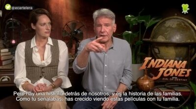 Harrison Ford y Phoebe Waller-Bridge sobre la ambigüedad de sus personajes en 'Indiana Jones 5'