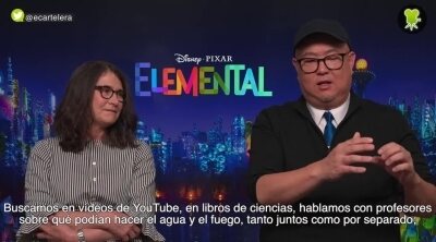 Peter Sohn ('Elemental'): "La animación es un campo que permite jugar mucho y encontrar metáforas"