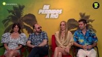 Kira Miró, Carlos Areces y María Botto ('De perdidos a Río'): "En la comedia no debería haber límites"