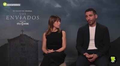 Miguel Ángel Silvestre y Marta Etura presentan 'Los enviados' y reflexionan sobre sus creencias