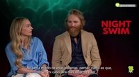 Kerry Condon y Wyatt Russell ya eran nadadores expertos antes de rodar 'La Piscina'