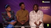 Fantasia Barrino, Danielle Brooks y Corey Hawkins comparten su implicación personal con 'El Color Púrpura'