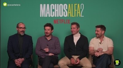 El reparto de 'Machos Alfa' comparte anécdotas del rodaje: "Era como en 'Jackass'"