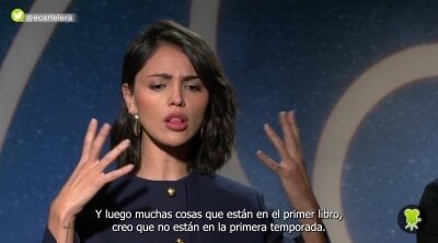 Eiza González y Jovan Adepo ('El problema de los 3 cuerpos'): "La terminología iba más allá de mi comprensión"