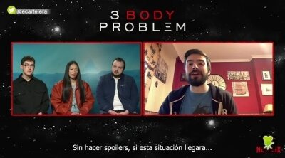 John Bradley, Jess Hong y Alex Sharp: "'El problema de los 3 cuerpos' comienza en el mundo real"