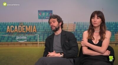 Diego Martín y Bárbara Goenaga ('La Academia'): "Llama la atención que el fútbol haya estado poco en ficción"