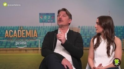 Luka Peros y Rita González ('La Academia'): "Es bueno que haya referentes femeninos en el fútbol"