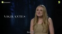 Dakota Fanning ('Los Vigilantes') explica cómo su pasado como actriz infantil le influye en el presente