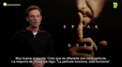 Scoot McNairy: "En 'No hables con extraños' vemos algo que predomina en nuestra sociedad: el buenismo"