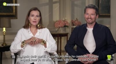 Carole Bouquet ('La Maison'): "La industria de la moda ha cambiado mucho desde que yo empecé"