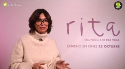 Paz Vega: "La verdadera tragedia de 'Rita' empieza cuando acaba la película"