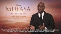 Barry Jenkins ('Mufasa: El Rey León'): "Tuvimos que quitar personajes de la película"