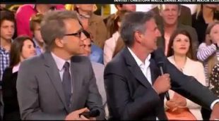 Un hombre dispara en una entrevista en directo a Christoph Waltz en el Festival de Cannes