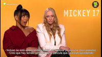 Naomi Ackie y Toni Collette: "Hay temas centrales de 'Mickey 17' que ya están sucediendo"