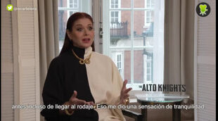 Debra Messing ('The Alto Knights'): "Siempre va a existir cierta fascinación por la mafia"