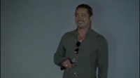 Visita de Brad Pitt a Madrid para promocionar 'Guerra Mundial Z'