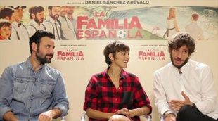 Entrevista a Miquel Fernández, Verónica Echegui y Quim Gutiérrez, de 'La gran familia española'