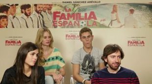 Entrevista a Daniel Sánchez Arévalo, Patrick Criado, Arancha Martí y Sandra Martín, de 'La gran familia española'