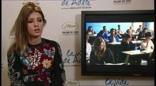 Entrevista a Adèle Exarchopoulos, de 'La vida de Adèle'