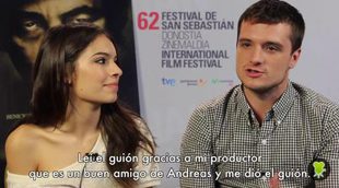 Entrevista a Josh Hutcherson y Claudia Traisac, 'Escobar: Paraíso perdido'