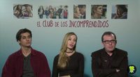 Entrevista a Álex Maruny, Charlotte Vega y Carlos Sedes, 'El club de los incomprendidos'