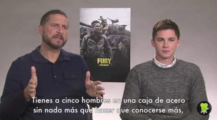 Entrevista a Logan Lerman y David Ayer, 'Corazones de acero'