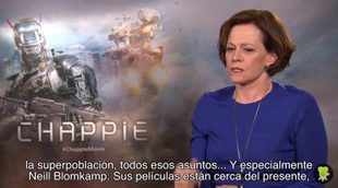 Entrevista a Sigourney Weaver, 'Chappie'