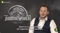 Chris Pratt: "En esta película hay algunas escenas de acción muy intensas"