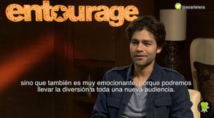 Adrian Grenier, 'Entourage (El séquito)': "Tengo un séquito dependiendo del día"