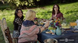 Amy Schumer celebra el 'Last F**kable Day' de Julia Louis-Dreyfus con Tina Fey y Patricia Arquette