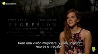 Emma Watson: "Amenábar no tiene nada de ego"