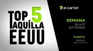 Top Taquilla: Lo más visto en Estados Unidos (Septiembre - Semana 4)