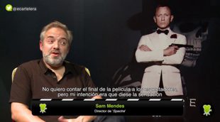 Sam Mendes: "Sin una buena historia, todo lo demás es fuegos de artificio"