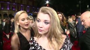 El beso robado de Jennifer Lawrence a Natalie Dormer