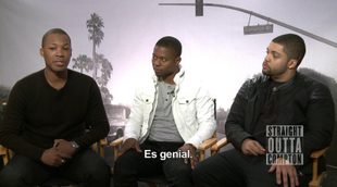 Entrevista con el reparto de 'Straight Outta Compton'