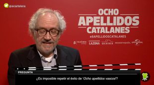 Emilio Martínez-Lázaro: "He cortado a Resines de 'Ocho apellidos catalanes' porque rompía el ritmo y no tenía sentido"