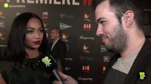 Berta Vázquez en la premiere de 'Palmeras en la nieve'