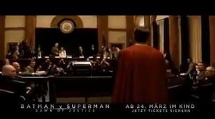 Spot televisión alemana 'Batman v Superman: El amanecer de la Justicia'.