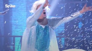 Channing Tatum es Elsa de 'Frozen' en 'Lip Sync Battle'