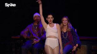 Anne Hathaway en 'Lip Sync Battle'