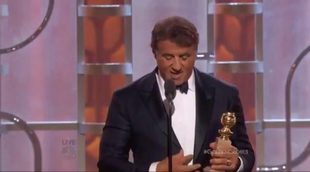 Sylvester Stallone agradece su premio al Mejor Actor de Reparto en los Globos de Oro 2016