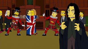 Alan Rickman en 'Los Simpson'