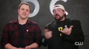 Spot del especial DC Dawn of the Justice League con Geoff Johns y Kevin Smith