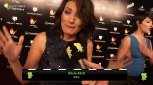 Silvia Abril: "Yo quería ir semidesnuda en los Premios Feroz 2016"