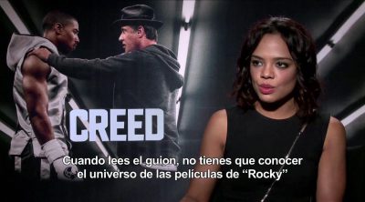 Entrevista a Tessa Thompson por 'Creed'