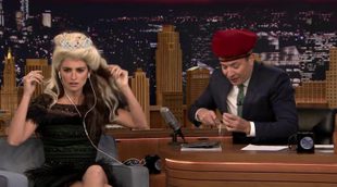 Penelope Cruz hace un Dubsmash de 'Frozen' en el programa de Jimmy Fallon