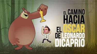 Infografía El camino hacia el Oscar de Leonardo DiCaprio