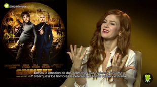 Isla Fisher: "Quizá soy una chica algo enferma y perturbada pero me encantan las escenas divertidas y bestias"