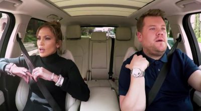 Leonardo DiCaprio se mensajea con Jennifer López en Carpool Karaoke